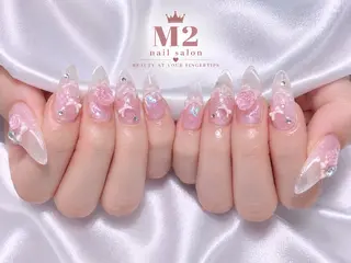 ネイル 長さだし専門店 M2 rikaのネイルデザイン