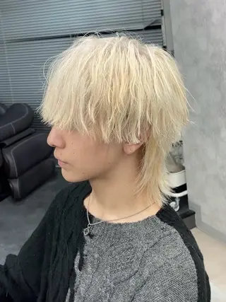 カラー メンズ 佐々木 哲太のヘアスタイル