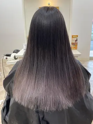 セミロング ブリーチカラー特化 /焼田貴明のヘアスタイル