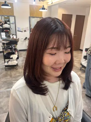 ミディアム 🍀無料レディースカ ットモデル募集🍀柴のヘアスタイル