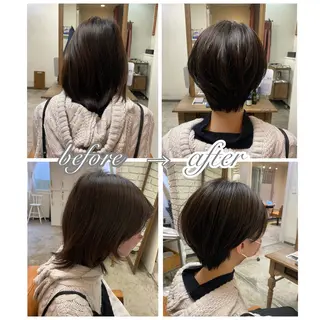 ショート 心斎橋美容室 ARCHEあやかのヘアスタイル