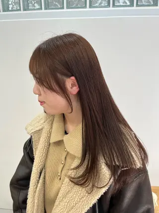 ロング 似合わせボブ solua上本町のヘアスタイル
