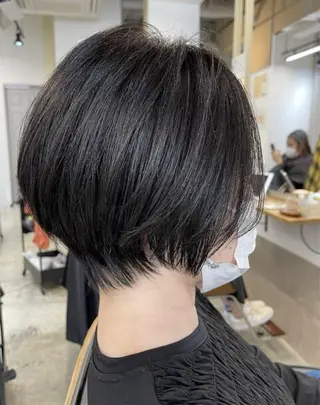 ショート ひかり HAZELのヘアスタイル