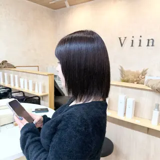 カラー Nanami． 七海のヘアスタイル