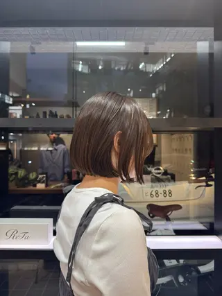 ショート 暖色カラー🤎Red Neo meiのヘアスタイル