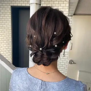 ヘアアレンジ 参列・イベントヘア♡ ゆいなのヘアスタイル