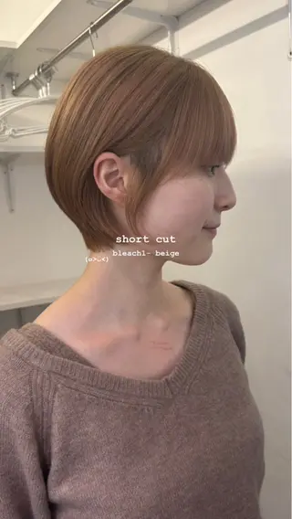 ショート レイヤー特化/渋谷 rinのヘアスタイル