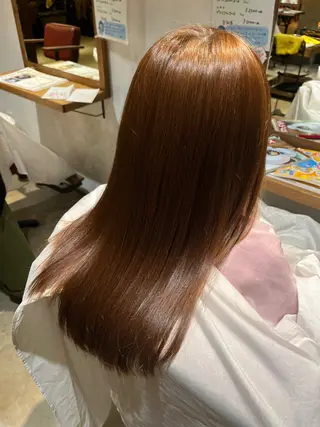 ロング カラー 韓国好き🇰🇷 美容師MIKUのヘアスタイル