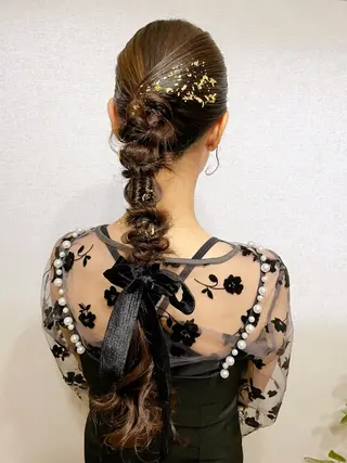 ヘアアレンジ hair salon【クラン】のヘアスタイル