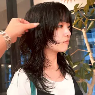 セミロング パーマ FIG HairDesignのヘアスタイル