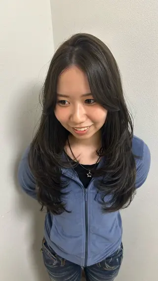 ロング カラー 🌼RIKA🌼 レディース専門💖のヘアスタイル