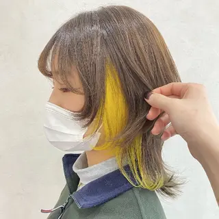 セミロング カラー カラー&メンズ特化 🫧anri🫧のヘアスタイル