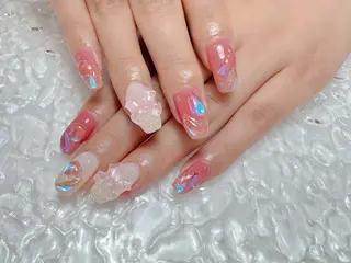 ネイル マジック ミラーのネイルデザイン