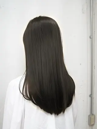 ロング カラー ブリーチなし透明感 カラー/チサト🌿のヘアスタイル