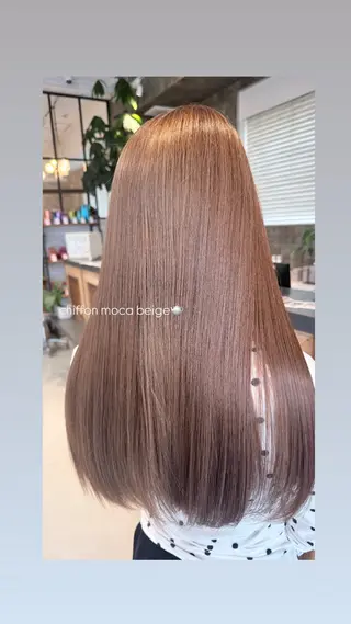 カラー 🫐 ᖇIO 🫐 透明感カラー🫧のヘアスタイル