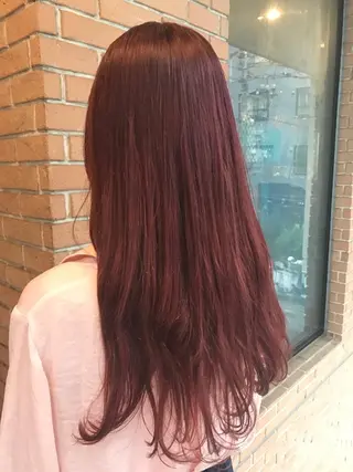 セミロング カラー パーマ ヘアアレンジ メンズ キッズ ネイル マツエク・マツパ サロンドミルク 渋谷高比良のヘアスタイル