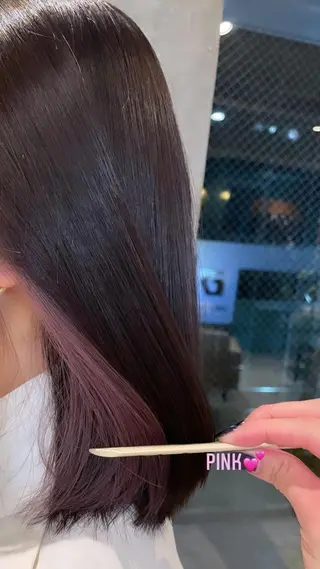 ミディアム kana .のヘアスタイル