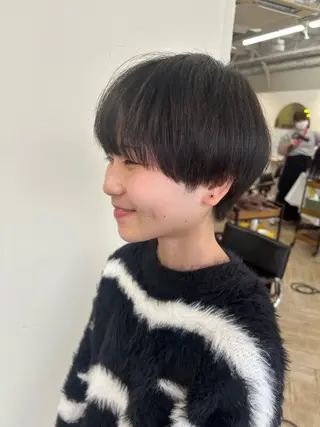 ショート カットモデル募集/ 万代/関谷　朋実のヘアスタイル