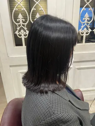 ミディアム ゆず .🎀のヘアスタイル