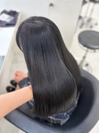 ロング カラー ヘアアレンジ 💓色落ちまで綺麗な 垢抜けカラー💓のヘアスタイル