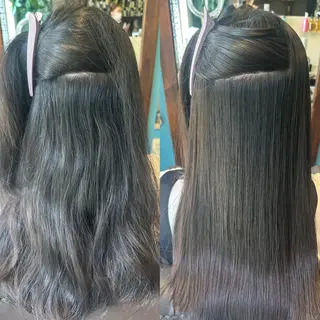ロング 安達 望のヘアスタイル