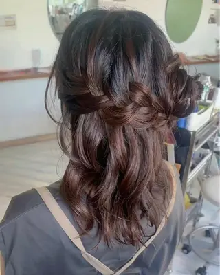 ヘアアレンジ mickey Yuinaのヘアスタイル