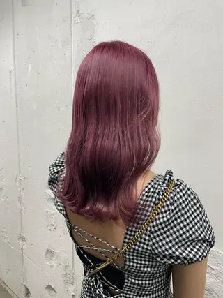 セミロング カラー 🧡艶髪/エクステ 🫧🧡YUKI❄️のヘアスタイル