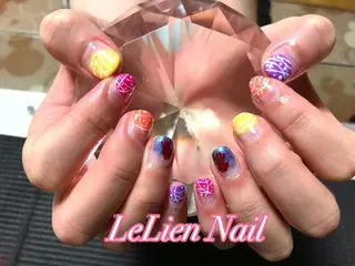 ネイル モチの良さ◉ フィルインネイル♡のネイルデザイン