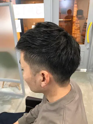ショート メンズ hair care ACRO店長 谷のヘアスタイル