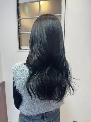 ロング カラー マンツーマン施術/ ダブルカラー/アリサのヘアスタイル