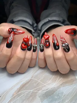 ネイル akina nailsのネイルデザイン