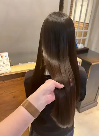 ロング カラー 山本美月🫧艶カラー 🐬暖色カラー🫧のヘアスタイル