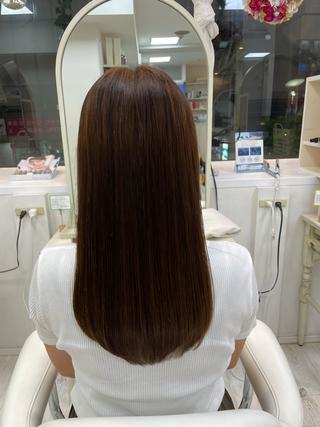 ロング 町田 あみのヘアスタイル