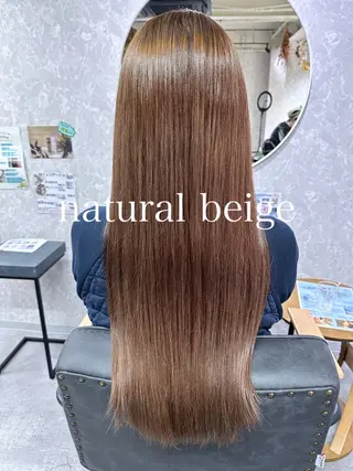 ロング 横田 ひかるのヘアスタイル