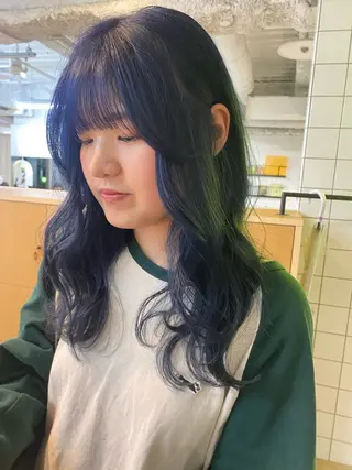 ロング カラー LUVISM新潟🎀 透明感カラー/ミユのヘアスタイル