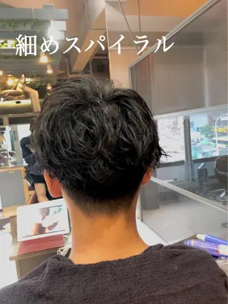 パーマ メンズ 大人メンズヘア アドバイザーkaiのヘアスタイル