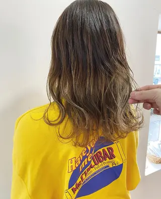 カラー fulam/ WATANABEのヘアスタイル