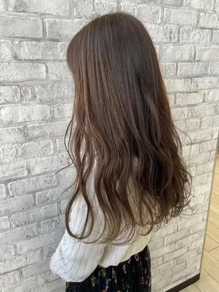ロング カラー Oopsレイヤー 加藤澄都のヘアスタイル