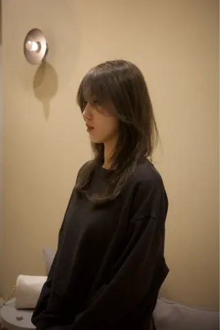 セミロング 加藤 祐斗のヘアスタイル