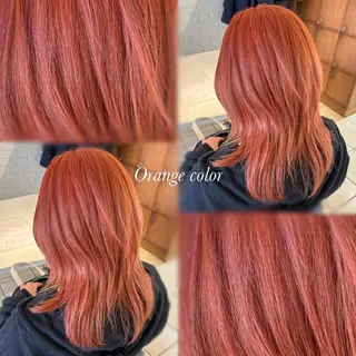 ミディアム ⭐️ダブルカラー⭐️ ｼｭﾝ⭐️のヘアスタイル