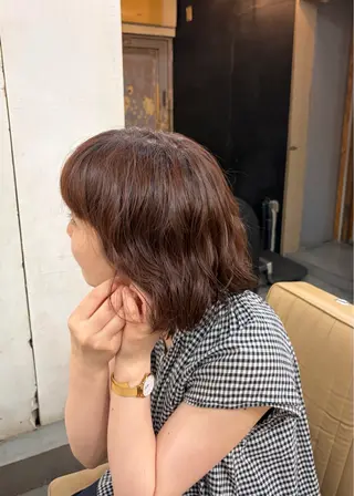 ショート パーマ kaze代官山 🪽kanameのヘアスタイル