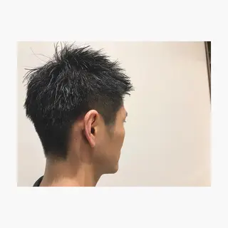 ショート メンズ くるくるパーマ aikoのヘアスタイル