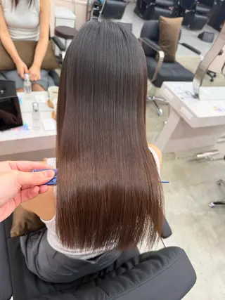 セミロング 髪質改善/艶カラー✨ 𝔂𝓾𝓴𝓲のヘアスタイル