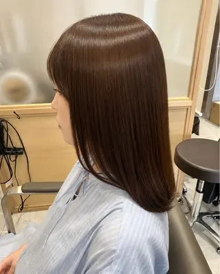 ミディアム 久木原 ゆりのヘアスタイル