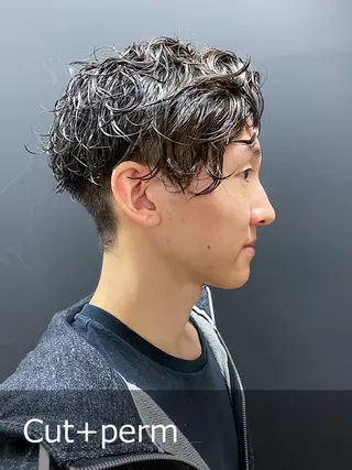 ショート 福田 真大のヘアスタイル