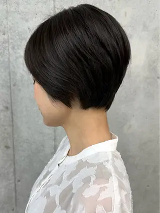 ショート ボブ/ゆるふわ ボブパーマ/とういのヘアスタイル