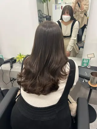 ロング カラー LOOP REMIのヘアスタイル