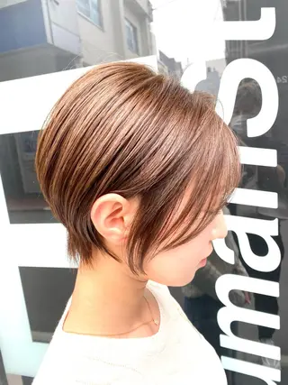 ショート Okazaki Tatsuyaのヘアスタイル