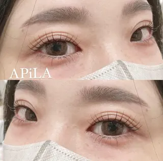 マツエク・マツパ APiLA HASHIMOTOのマツエク・マツパデザイン