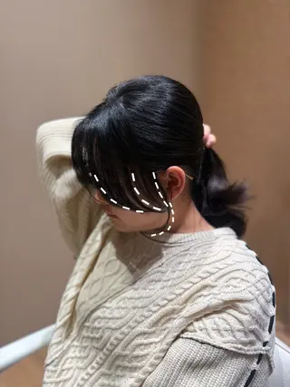 セミロング 岡嶋乃愛/layer cut🌈南船橋のヘアスタイル